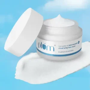 Plum Rice Water & 5% Niacinamide Cloud Whip Face Mask - 50 gm
