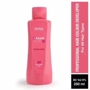 Streax Professional Developer for Argan Secret Colourant - 30 Volume 9% - 250 ml