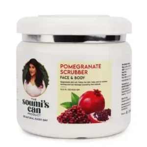The Soumi'S Can Product Pomegranate Scrubber Face & Body (400 gm)