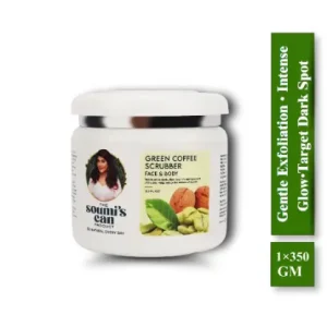 Soumi's Green coffee scrubber face & body 350Gm